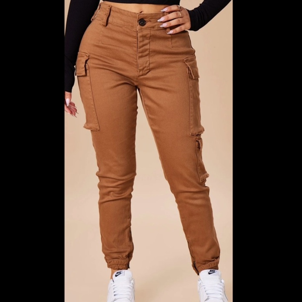 BRAND NEW FASHION NOVA KALLEY CARGO PANTS